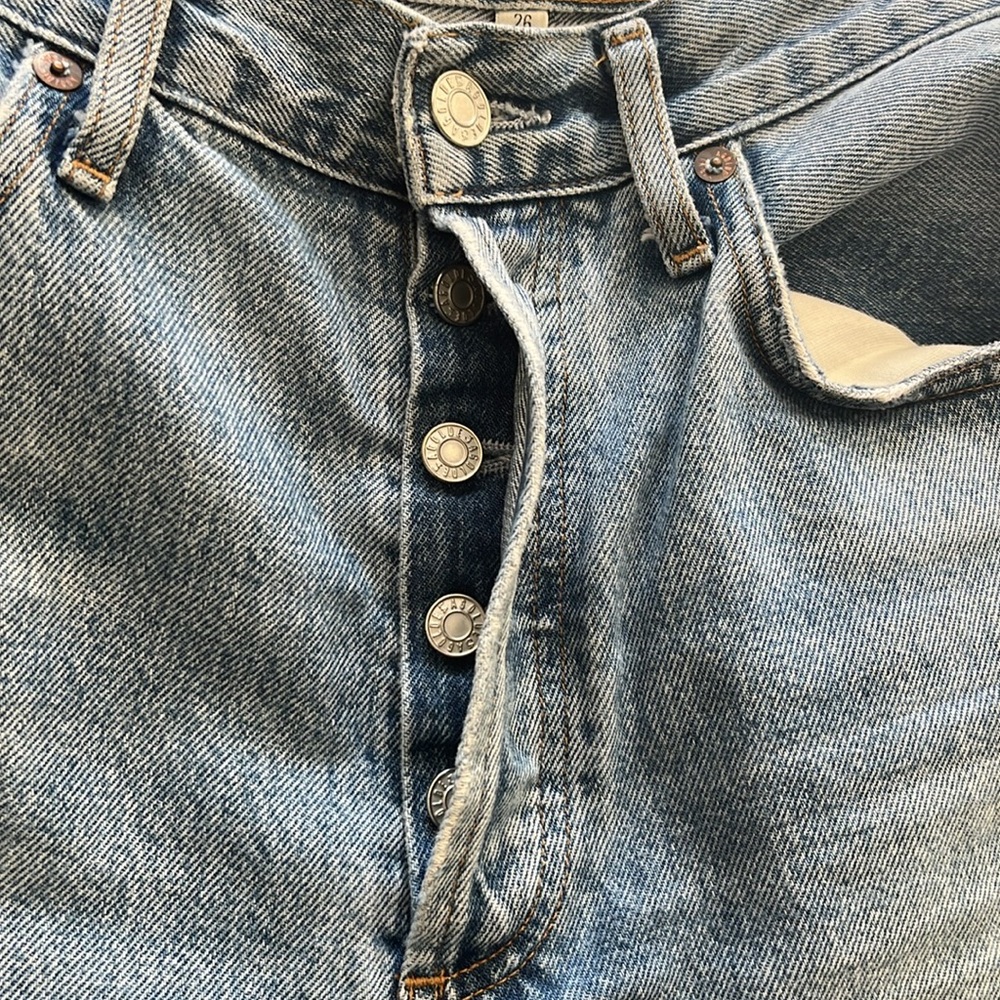 AGOLDE Riley High Rise Crop Pant - distressed - Picture 10 of 13